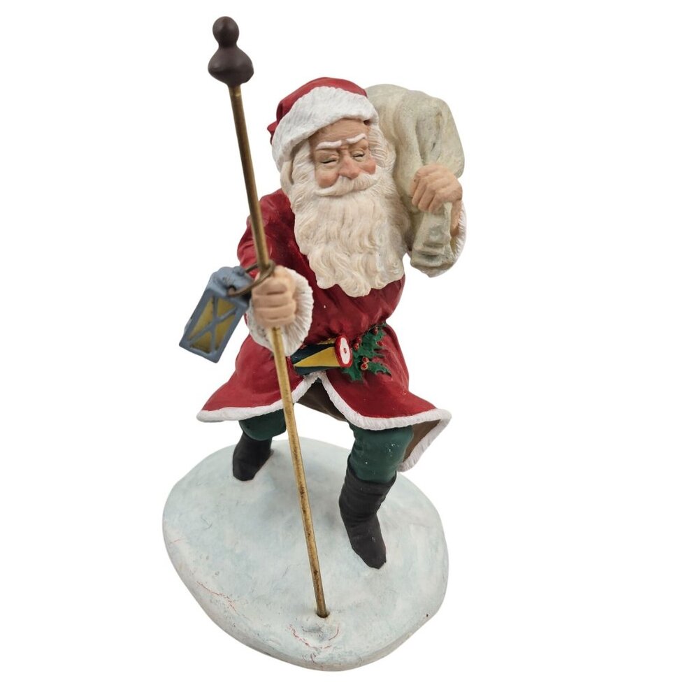 Hallmark Figurine Heirloom Santa Collection A Joyous Christmas 1990 Dutkin